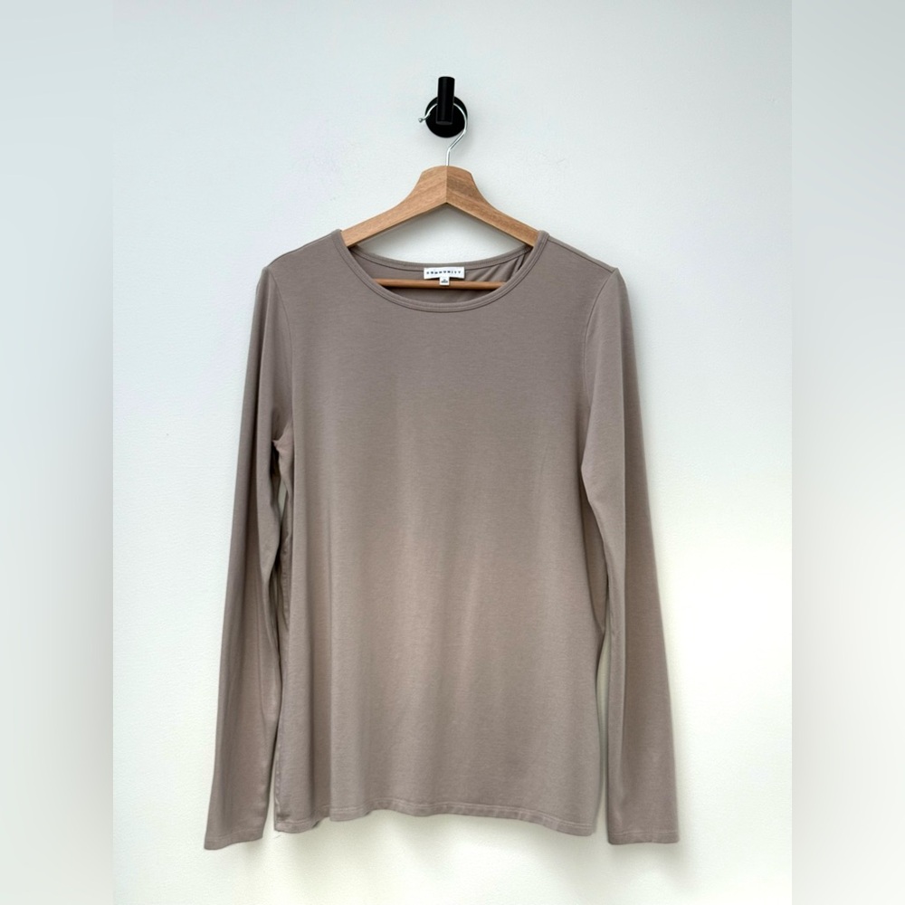 Aritzia Community Split Back Long Sleeve Top - Picture 5 of 9